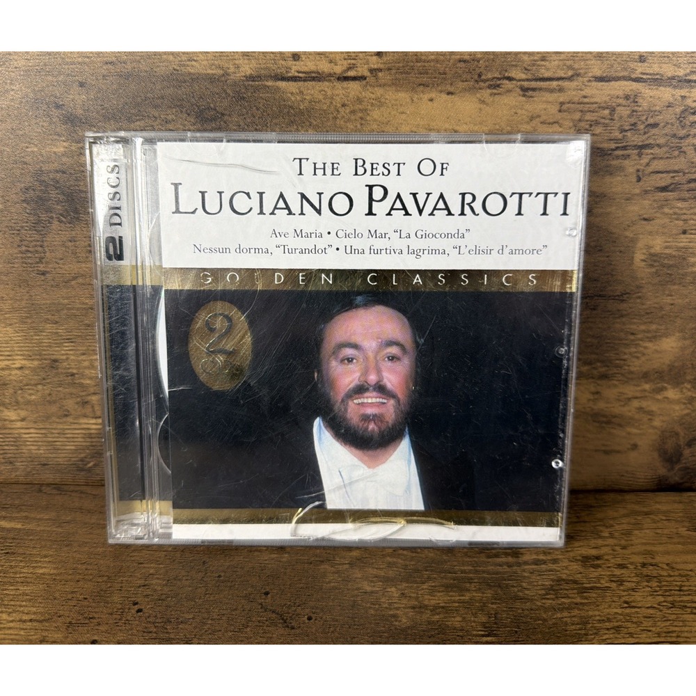 Luciano Pavarotti – The Best Of 2 CD 2003 Opera Classical Madacy Tested Working